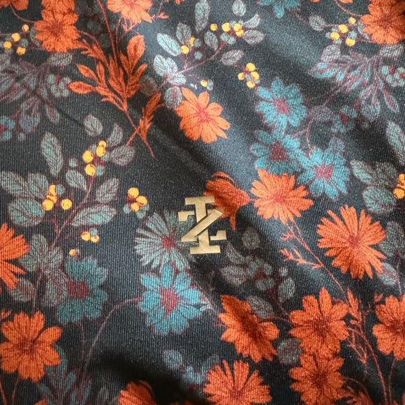 IZOD Men's Blue Floral Shirt XXL - Picture 5 of 6